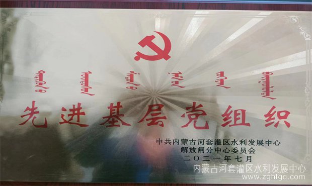 二排干沟排水所党支部2021年先进基层党组织荣誉牌_副本.jpg
