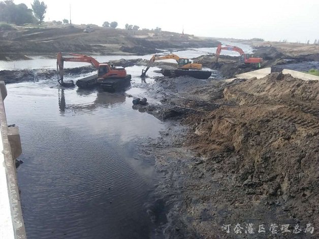 河套灌区彻底打通排水总出路