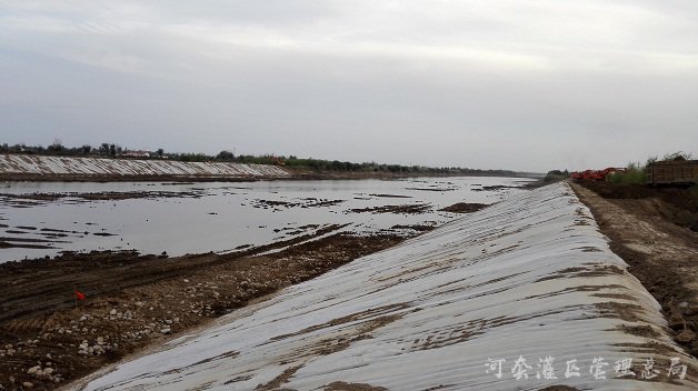 总干渠2017年续建配套与节水改造工程水下部分顺利完工