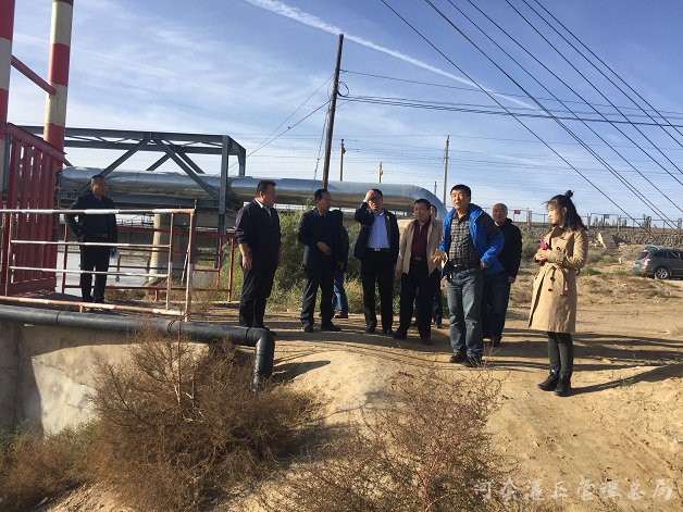自治区地下水及入河排污口管理专项执法检查组到巴彦淖尔市开展检查工作
