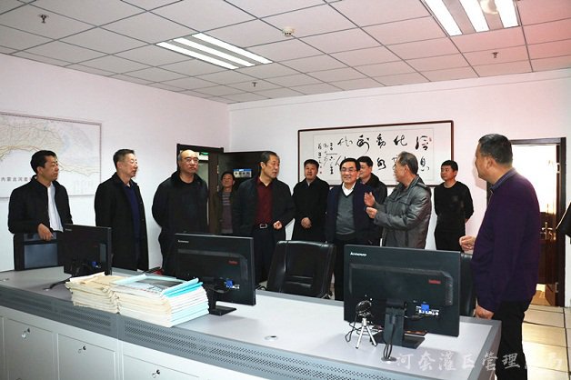 河灌总局党委书记郭玉根深入解放闸灌域管理局调研指导工作