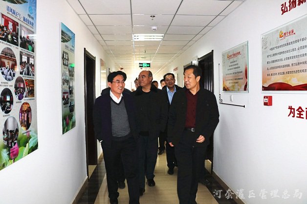 河灌总局党委书记郭玉根深入解放闸灌域管理局调研指导工作