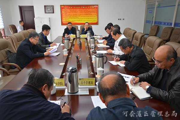 市委常委、市纪委书记、监委主任樊阔深入河灌总局调研工作