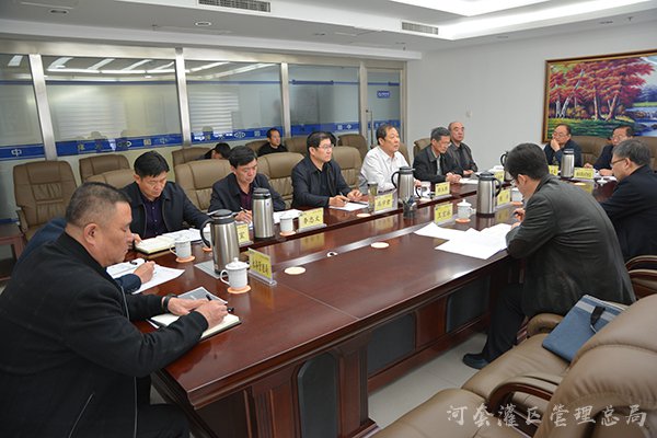 市委常委、市纪委书记、监委主任樊阔深入河灌总局调研工作
