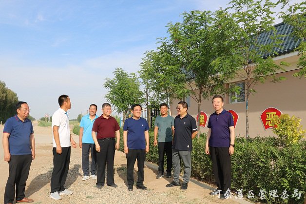 河灌总局纪检委书记高学君深入解放闸灌域管理局督查调研工作